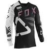 Męskie koszulki Męskie Jersey Motorcycle Motocross Shirt Mtb Bat Fox Downhill Jersey Offroad DH MTB Odzież