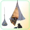 Lägermöbler UFO Form Teepee Tree Hanging Swing Chair för barn Vuxna inomhus utomhus Hammock Tent Patio Camping 100cm1135445