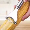 Useful Corn Peeler Premium Stainless Steel Kitchen Tool Corn Cutter Peeler Corn Stripper Kernel Cutter