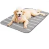 Chenils tapis de refroidissement pour animaux de compagnie lavables pour chiens pliable été couverture anti-dérapante matelas de couchage lit canapé coussin nid garder au frais