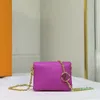 Дизайнерская серия Cruise Spring Designer Mini Beltbag Coussin Chaussin Chain Crossbode Baged Выборная кожаная кошечка для женщин