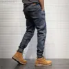 Jeans da uomo 2022 New Hip Hop Harem Jeans Pantaloni da uomo Pantaloni larghi Denim Pantaloni sportivi casual Corea Pantaloni alla caviglia Streetwear Abiti maschili L230724