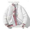 Giacche da uomo Giacche da uomo Abbigliamento di marca Cappotto da uomo di moda superiore Tuta da baseball casual Abbigliamento invernale Street Plus Bomber da volo in cotone Z230724