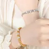 Charm Bracelets Elegant Women Crystal Ball Beaded Bracelet Jewelry For Girls