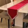 new chinese highend solid table runner tablecloth flag shoes cabinet cover cloth european velvet bed runner simple table cloth270U