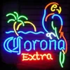 Corona Extra Parrot Neon Light Sign Accueil Bar À Bières Pub Salle De Loisirs Jeu Lumières Fenêtres En Verre Mur Signes 24 20 pouces297T