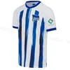 BSC Hertha Berlin Soccer 19 Stevan Jovetic Jerseys 16 Jonjoe Kenny 40 Chidera Ejuke 27 Kevin-Prince Boateng 8 Suat Serdar 14 Dodi Lukebakio Football Shirt Kits 22-23