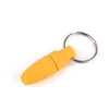 Mini Cigar Puncher Keychain Portable Stainless Steel Cigar Cutter Knife Keyring Smoking Accessories