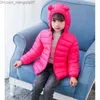 Piumino Piumino Piumino Carino Neonate Vestiti Invernali Bambini Light s con Felpa con Cappuccio per Orecchie Giacca Primavera Ragazza Abbigliamento Bambini per Ragazzi 221203 Z230724