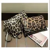 Sacos de noite bolsa de mulher carteira de leopardo festa de casamento banquete bolsa de ombro PT1100