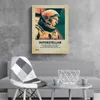 Quadro su tela Film di fantascienza Senza cornice Decorativo Astronauta Spazio Luna Poster e stampe Immagine Casa Soggiorno Arredamento camera da letto Pittura w06