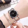 Kvinnors klockor Luxury Gedi Brand Rose Gold Plated Armband Women dam Crystal Elegant Dress Quartz Wristwatches Relogio Feminino 220726