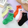 Barndesigner Socks Baby Brand Sports Sock Boys Girls School Style Mixed Colors Socks White Black Green Ages 1-12