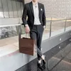Men's Suits 4XL 5XL Wedding For Men Coat Pant Design Latest Homme Mariage Business Social Blazer Jacket Set 2 Pieces