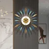 Wall Clocks Design Digital Clock Modern Luxury Art Mural Mechanism Alarm Reloj De Pared Living Room Decoration LQQ20XP