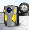 Universal 120W CAR AIR AIR CIFNE DC 12V Cyfrowa oponowa pompa powietrza oponowa 150 psi automatyczna pompa powietrza do motocyklowej pompa opon motocyklowych z światłem LED