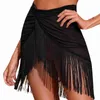 Maillots de bain pour femmes Fringe Scoop Trendy Bikinis Femmes Front Tie Top Big Girls Bikini Underwear Taille 14 Maillots de bain pour H230515 H230524