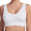 Zbiorniki damskie S-6xl Women Shockproof Hollow Out Fitness Yoga Sports Bra do biegania na siłowni wyściełanej push-up nie płynną najlepszą kamizelkę sportową Brassiere