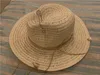 Szerokie brzegowe czapki wiadra czapki 05-nao-łańcuchowe letni papier papierowy fade bez złotej złotej łańcucha fedoras cap kobiety wypoczynek Panama Jazz Hat 230721