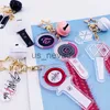 Sleutelhangers Lanyards Microfoon Hanger Sleutelhanger Verdwaalde Lightstick Acryl Light Stick Hangers Sleutelhanger Auto Sleutelhanger Tas Accessoires Kinderen Geschenken Dagelijks J230724