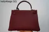 Designer Handbag Crocodile Leather 7a Quality äkta handswen 32 cm Touch Totes med Italien Wax Line Stitching kan också göra andra SIIV5Z