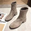 Stiefel 2020 neu kommen heißer Verkauf dicke High Heels karree Damenstiefel hochwertige Herbst Winter Stiefeletten 35 36 39 38 41 42 431 Z230724