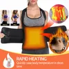 Vita Tummy Shaper Faja Body Shapewear Vita Allenamento Reggiseno stretto Top Reggiseno stretto da donna e modello di forma Cintura Perdita di peso Guaina piatta Set sauna addominale 230724