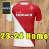 23 24 AS Monaco Third Soccer Jerseys BEN YEDDER 2022 2023 Фиолетовый GOLOVIN BOADU S.DIOP JEAN LUCAS MINAMINO Футболка FOFANA VOLLAND