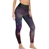 Calça Active Legging Nuvem Pastel Colorida Clara Galaxy Sexy Yoga Sweet Stretch Leggins Lady Workout Sports Tights