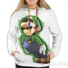 Sweats à capuche homme Sweat homme pour femme Funny Luigi - Super Smash Bros. Sweat à capuche décontracté imprimé Streatwear