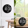 Horloges murales 9 pouces LED horloge numérique avec télécommande Date semaine température affichage de l'heure Style moderne suspendu bureau debout