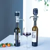 Copos de vinho Aerador elétrico automático e Dispensador de ar Decantador de ar Torneira pessoal para acessórios de bar vermelho e branco 230724