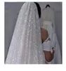 Bridal Veils Luksusowy błyszcząca katedra