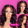 Hair pieces 250% Density 13x6 Body Wave Lace Frontal Bob 13x4 Human Hair Short Water Wave 4x4 Bob T Part Closure For Women 230724