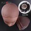 CAPS PUSSIGN SWISS LACE Mönsternät för att göra Toupee Top Closure Foundation Hårtillbehör Monofilament Strumpa Wig Cap 230724