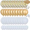 127pcs palloncini blu navy bianchi ghirlanda coriandoli palloncini in lattice pastello oro metallizzato baby shower compleanno festa di laurea decorazioni 1186Y