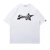 Heren T Shirts 1988 Streetwear Amerikaanse Alfabet Star Print T shirt Harajuku Vintage Rode Vrouwen s Y2K Casual Tops met Base Kleding 230724