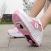 Patins à roulettes en ligne Chaussures pour adultes avec roues garçons étudiants filles chaussures de sport chaussures à poulie pour enfants à deux roues à quatre roues rétractables HKD230720