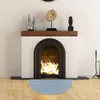 Carpets Hearth Rug Multifunction Heat Insulation Semicircular Floor Mat With Glass Fiber Non-slip Fireproof Fireplace For Living