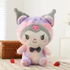 Tie Dye Kuromi Melody Jade Guigou peluche poupées cadeaux à petite amie en gros