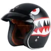 Motorcycle Helmets Torc T50 High Quality ABS Retro Professional 3/4 Protective Helmet Dot Ece Certified Rally And Kart Capacete