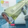 Sand Play Water Fun Electric Water Gun Fully Automatic Pistol Shooting Absorption Burst Water Gun Beach Outdoor Fight Toys for Kids Adult 230721