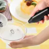 Förvaringspåsar mjölk dryck kaffevisk mixer elektrisk ägg beater rolor foamer mini handtag omrörare praktiskt kök matlagningsverktyg