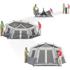 الخيام والملاجئ مسار 8 شخص في الوقت الفعلي في الوقت الفعلي خيمة الخيمة Ultra Light Tent Camping Equipment Tent Camping 230720