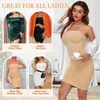 Kadın şekillendiricileri Straplewear Shapewear Slip Altında Kadınlar için Tam Slips Elbise Kıyafet Kontrol Camisole Vücut Şakacı Sakinsiz Korse İç Giyim 230721