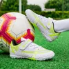 Chuteiras de futebol para crianças, botas de futebol para treinamento, para crianças, tênis esportivos leves, para meninos, para futebol de salão, para futsal