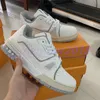 2023 MĘŻCZYZN Sneakers Trener Buty do biegania czarny biały różowy swobodny moda platforma o niskiej platformie buta designer gumowy spacery na zewnątrz 36-45 R724