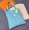 Wholesale Large Capacity with Logo Canvas Bag Ins Style Easy Matching Tote Bags Gift Underarm Bag Good-looking Eco-friendly Bags