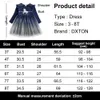 Pullover Dxton 'Sukienka dla dziewcząt ubrania jednorożca Długie rękaw dziecięcy sukienka dla dzieci 2023 Dress Party Birthday Dress Disols