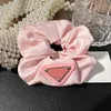 Modedesigner Damen Haargummibänder Haare Scrunchy Ring Clips Elastic Triangle Letter Sports Dance Scrun Haarschmuck